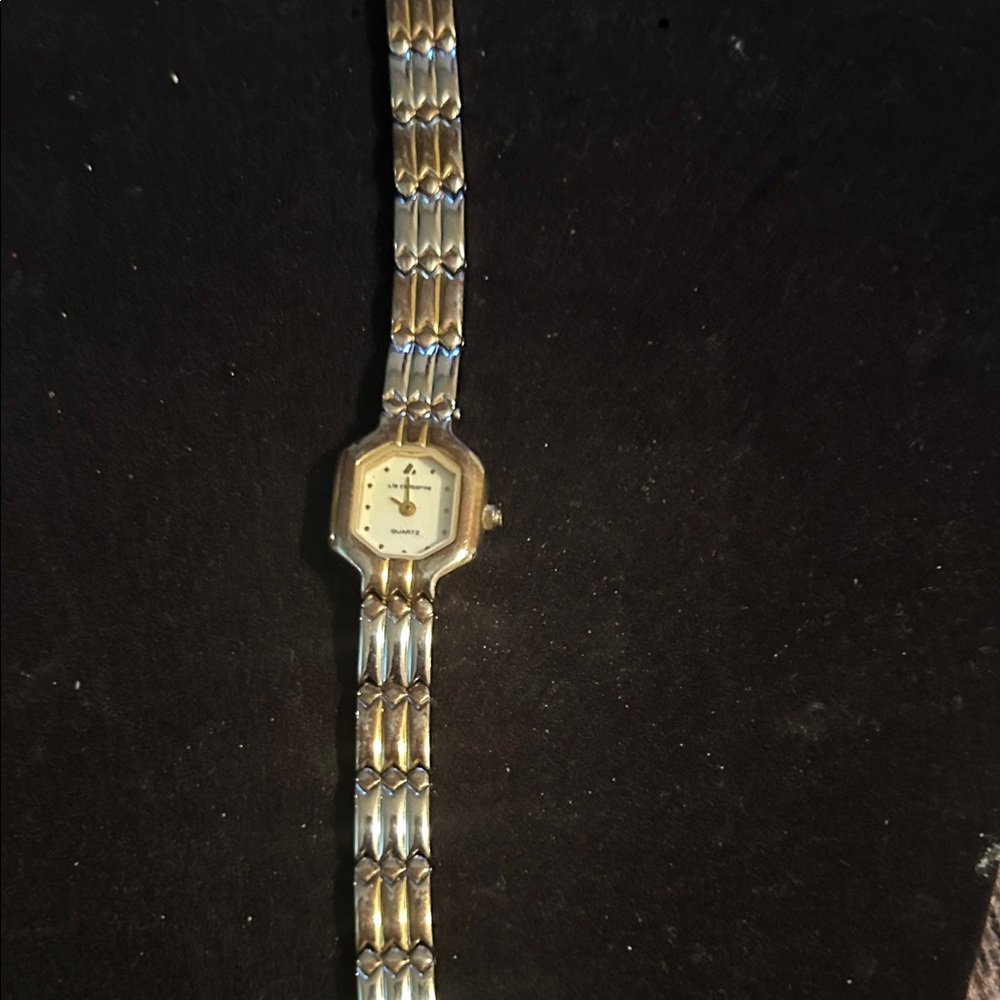 Liz Claiborne  Gold and Silver and Rose gold  Women's Watch needs battery